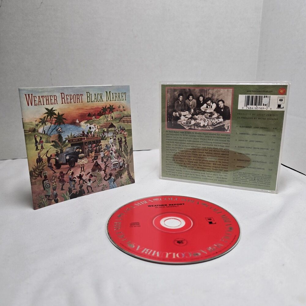Weather Report Black Market CD Columbia Records/Sony Jazz Fusion 2002 Promo